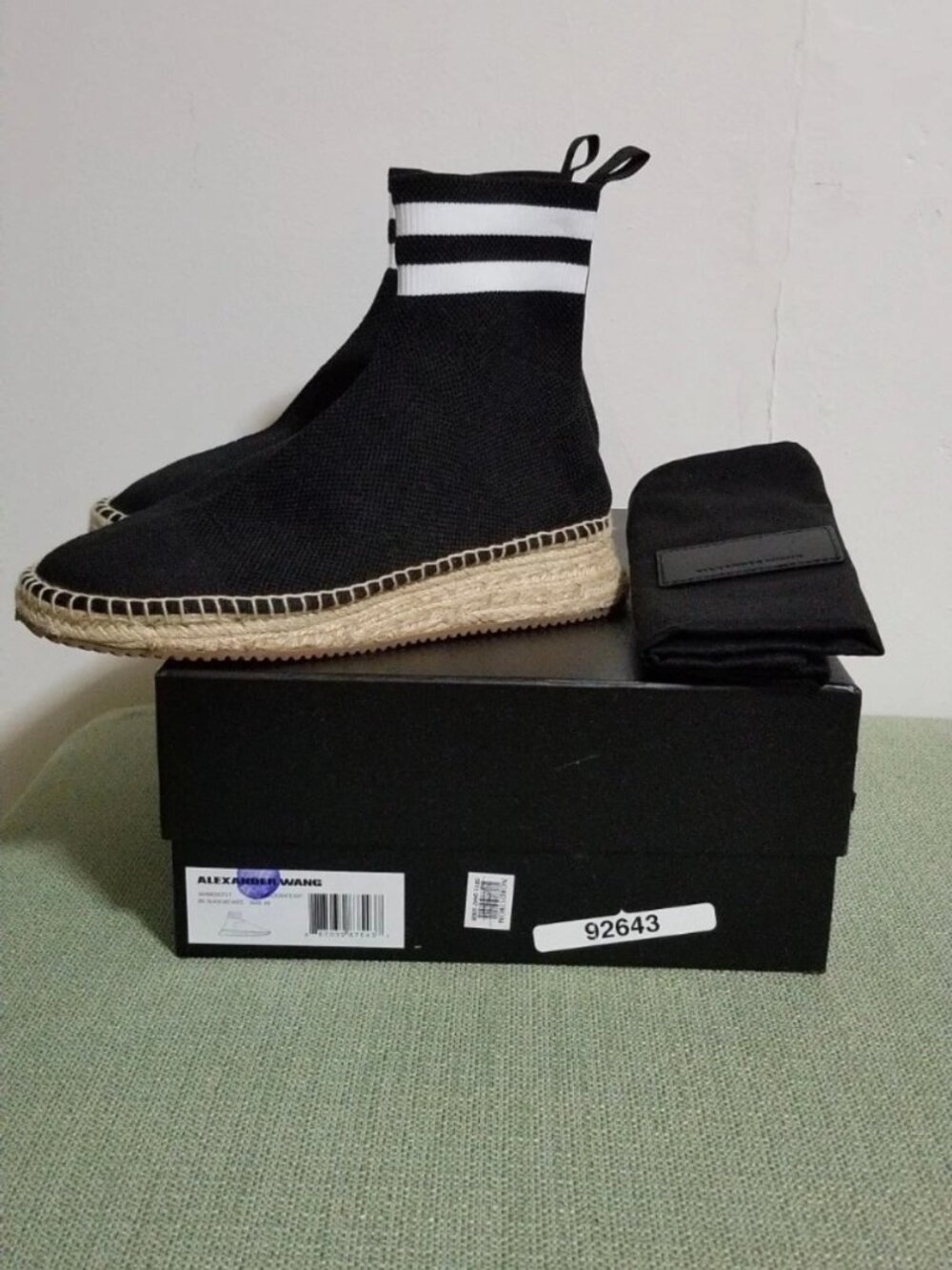 Women's Alexander Wang Dylan Espadrilles Size EU 39